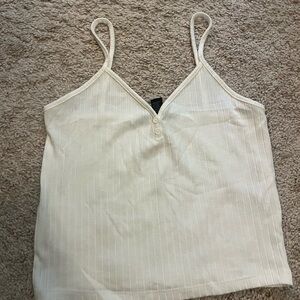 Forever 21 Cream Camisole Top